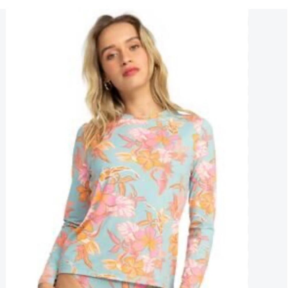 Roxy Sea Skippin LS Rashguard size M